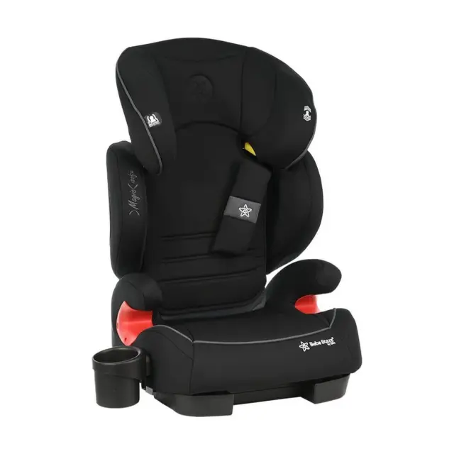 Bebe Stars Κάθισμα Αυτοκινήτου Magic Isofix Grey Black 15-36kg (942-186) Μαύρο