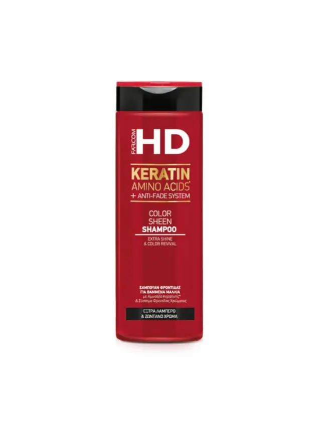 Σειρά HD Keratin Φροντίδα Μαλλιών Σαμπουάν Βαμμένα Μαλλιά 400ml-19504