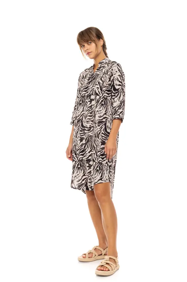 Beachwear Black Leopard B610 Type Pink Label 3
