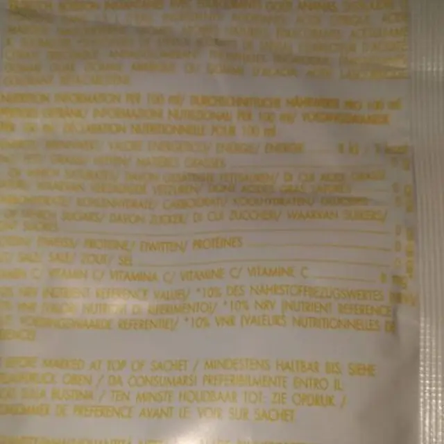 BOLERO Ανανάς χυμός σε σκόνη για 1,5L (σακουλάκι 9γρ) 3