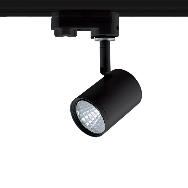 LED COB ΦΩΤΙΣΤΙΚΟ ΡΑΓΑΣ 230V AC 7W 4000K 24° 760LM Ra80 4 ΣΥΡΜΑΤΑ ΜΑΥΡΟ / ZUNO740B4