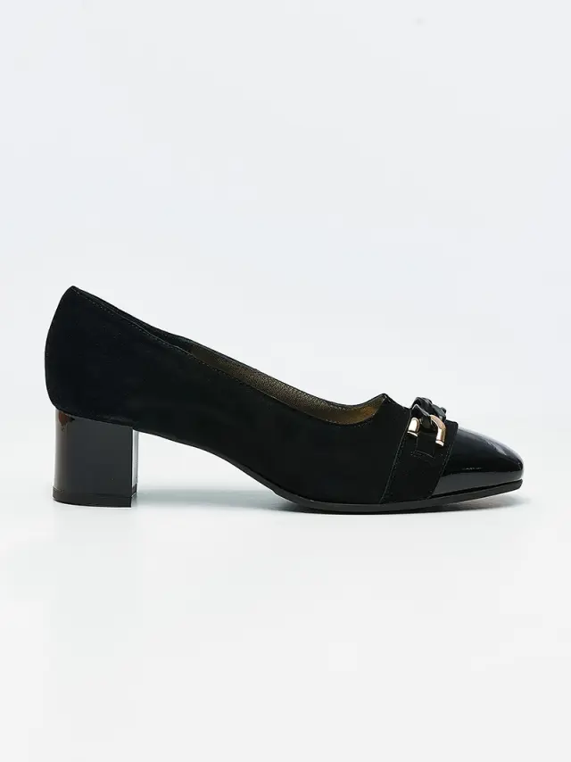 Soffice Sogno Γόβες Γυναικείο δέρμα Nubuck/δέρμα λουστρίνι Μαύρο ASS/1540 V/NERO 3