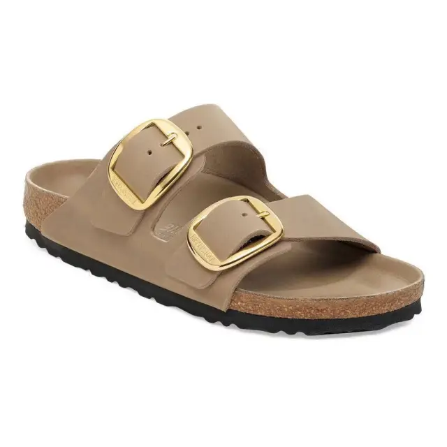 Γυναικεία Δερμάτινα Σανδάλια Birkenstock Arizona Big Buckle 1030395 Tabacco Brown Narrow Fit Καφέ - 40 2