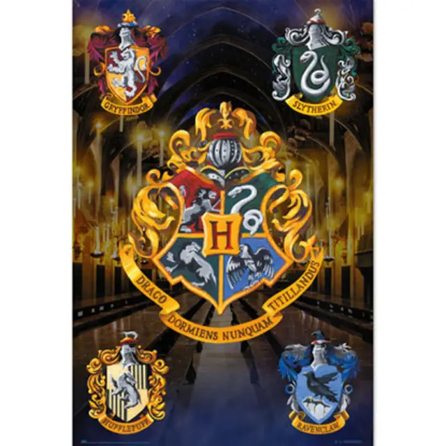 Grupo Eric Αφίσα HARRY POTTER - Hogwarts s Shield - Poster 61x91cm (GPE5650)
