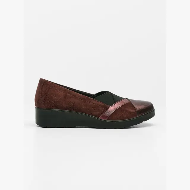 Imac Μοκασίνια-Loafers Γυναικείο δέρμα Μπορντώ IMA/205240N BORDO - 40