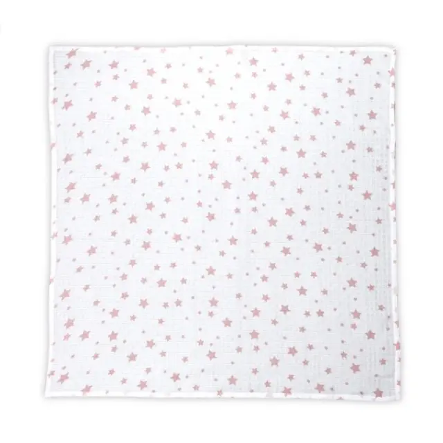 Lorelli Muslin Swaddle Lorelli White Rose Stars 10340092301