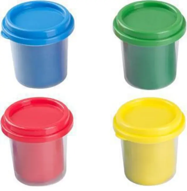 Playgo Πλαστοζυμαράκια Dough Pack 4Τμχ