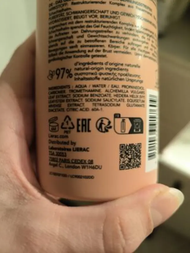 Lierac Phytolastil The Gel – Prévention Vergetures Το Gel Πρόληψης Ραγάδων 400ml 2