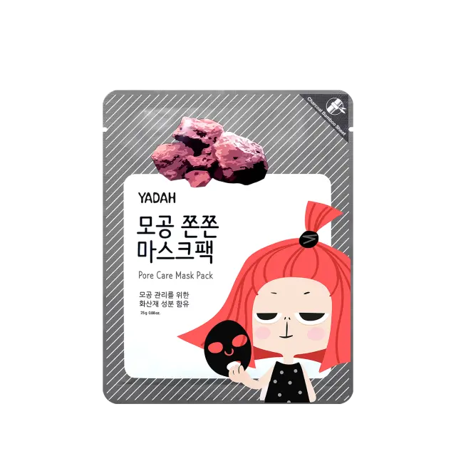 Yadah Pore Care Mask Καθαρισμός Πόρων Υφασμάτινη Μάσκα Προσώπου, 1τμχ