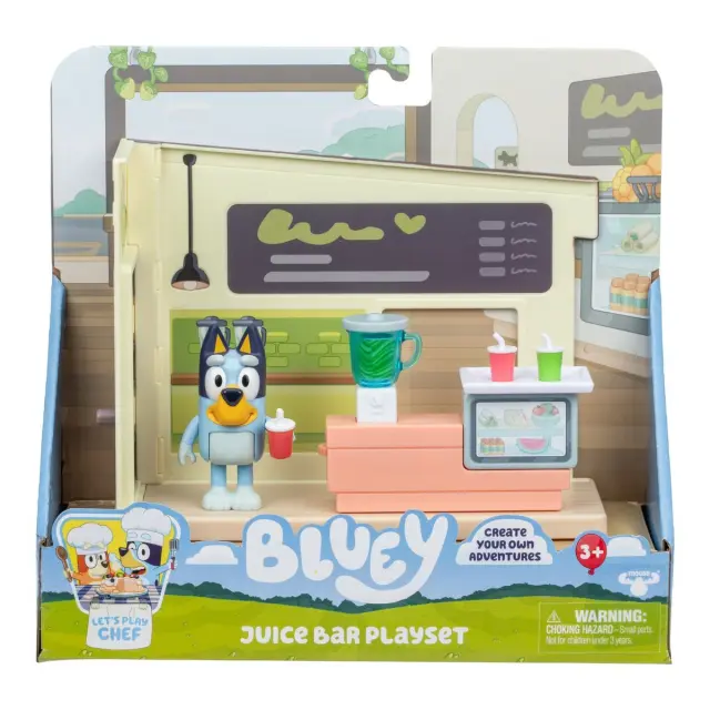 Σετ Παιχνιδιού Juice Bar με φιγούρες Bluey