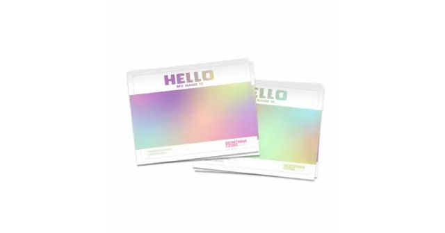 MONTANA HELLOGRAM STICKERS