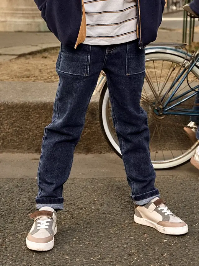 Παιδικό Παντελόνι Τζιν για Αγόρια Denim Explorer ΜΠΛΕ 2