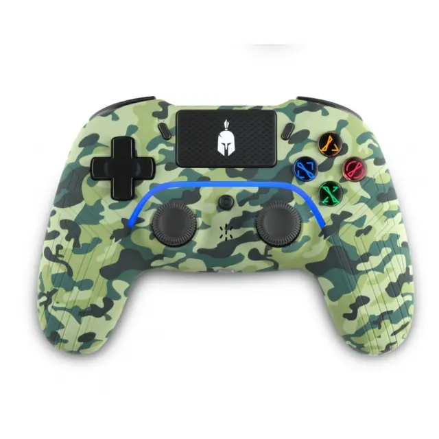 Spartan Gear - Aspis 4 Wired + Wireless Controller (Compatible with PC [wired] and Playstation 4