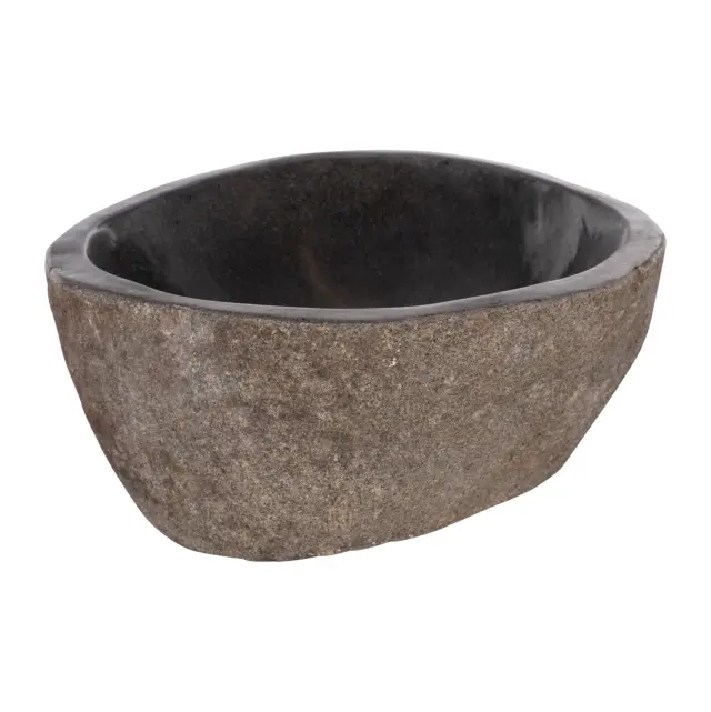 ΝΙΠΤΗΡΑΣ STONE SINK ΛΑΞΕΥΜΕΝΗ ΠΕΤΡΑ ΓΚΡΙ ΧΡΩΜΑ 40x40x20Yεκ.FB97807 3