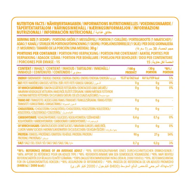 Nanosupps Protein Water Tropical, 450 g 2
