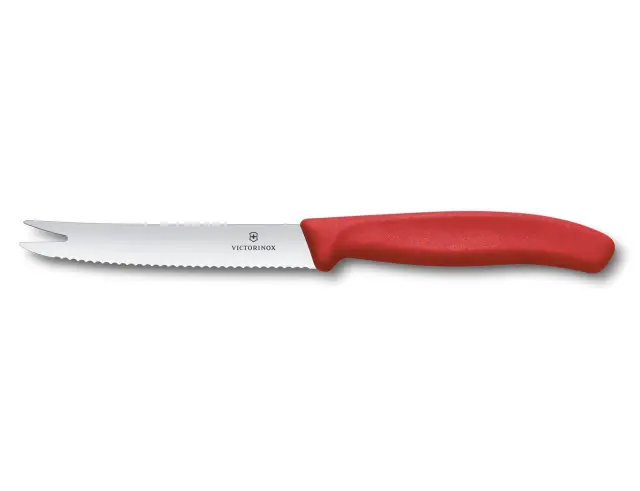 Μαχαίρι Τυριού Victorinox Swiss Classic με μήκος λεπίδας 11cm - Red6.7861.C1 2