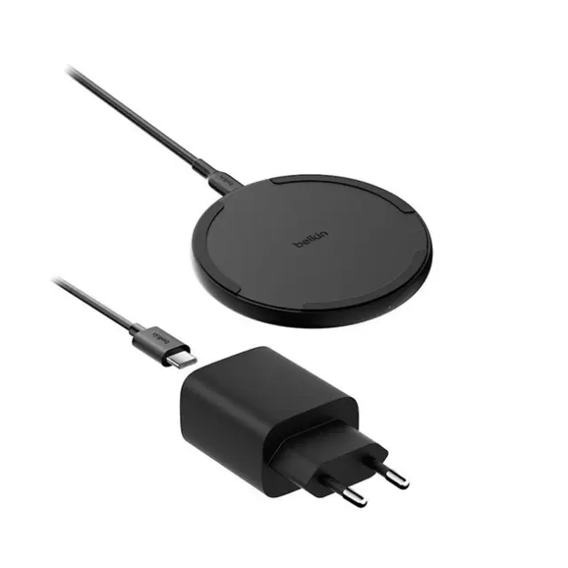 Belkin Ασύρματη Βάση Φόρτισης BOOST Charge 15W USB-C Black (WIA012kqBK)
