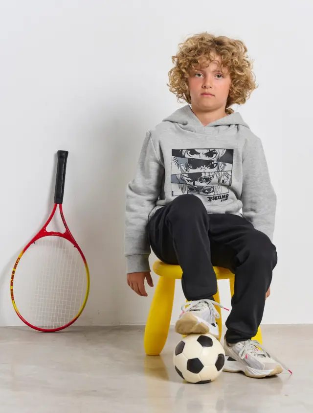 Bodytalk Boys Set Jogger & Hoodie Grey Mel 1252-753499 - 8