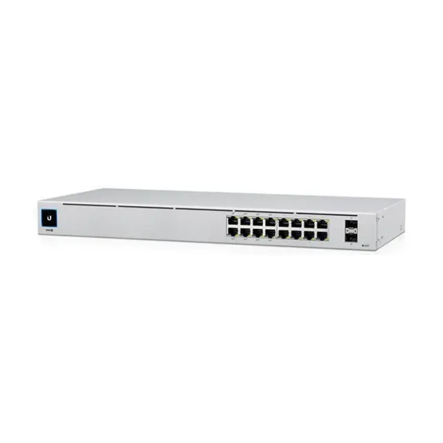 Ubiquiti UniFi Managed Switch L2 PoE+ 16-Port Gigabit 2-Port SFP (USW-16-PoE) 2