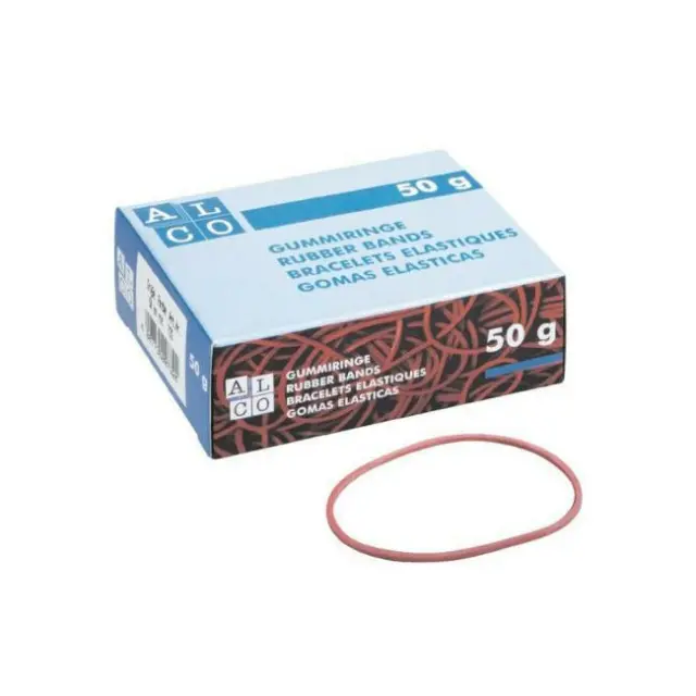 Alco Λάστιχα Καουτσούκ Κόκκινα 50mm/50gr (732)