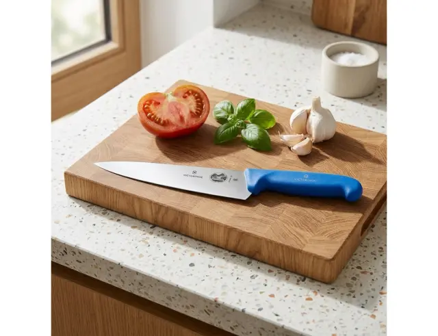 Μαχαίρι Chef Victorinox Fibrox με μήκος λεπίδας 25cm - Blue5.2002.25