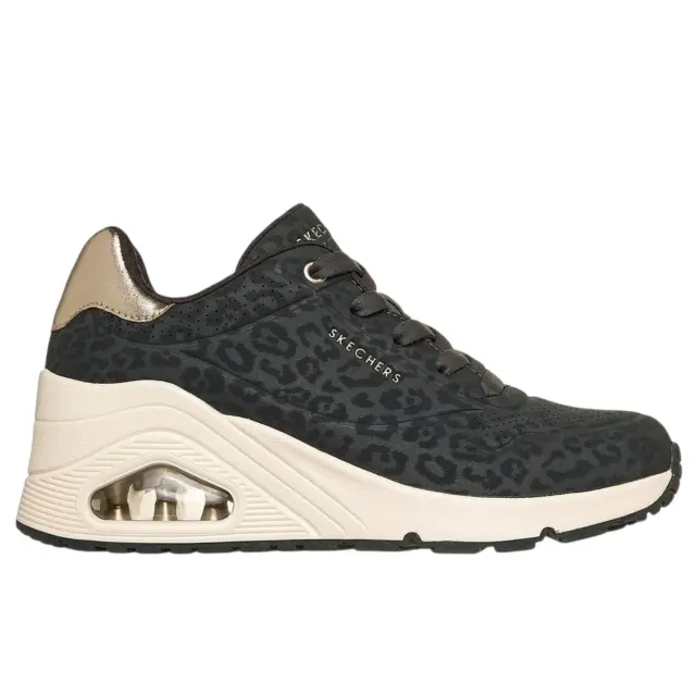 Γυναικεία Ανατομικά Sneakers Skechers Safari 177521/BLK Μαύρα Μαύρο - 39