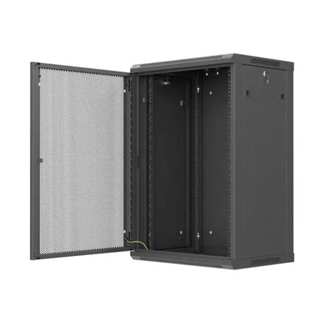 Lanberg Καμπίνα Rack 19" 18U 600X450 Black (WF01-6418-23B) 2