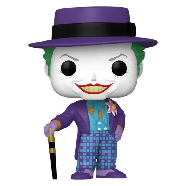 Funko Pop! Jumbo: Batman - The Joker Batman 1989 (with Hat) (Special Edition) (10") #425 2