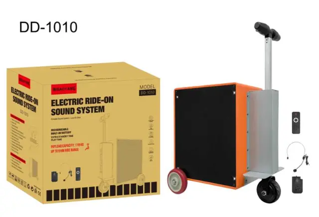Φορητό ηλεκτρικό ηχοσύστημα Ride-On - DD1010 - 010102 2