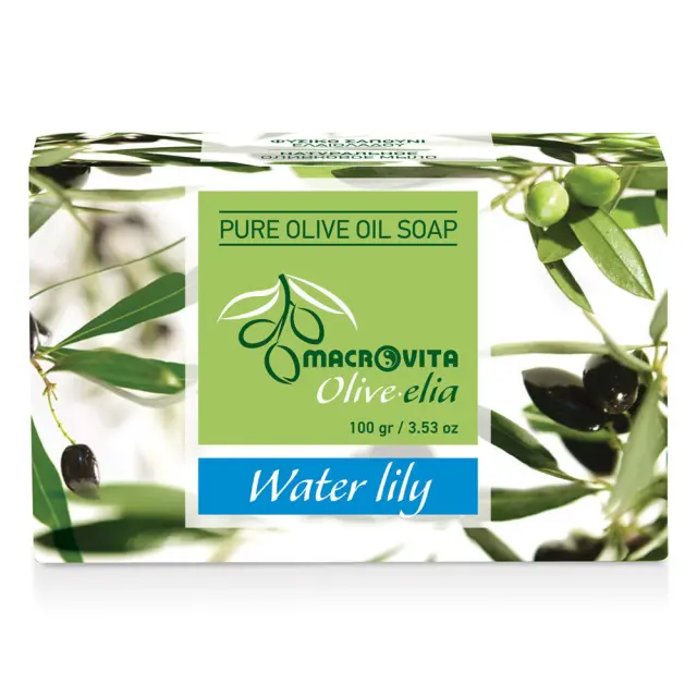 Macrovita Pure Olive Oil Soap Water Lily 100gr
