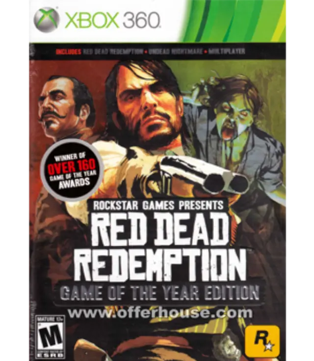 Red Dead Redemption Game of the Year Edition X360 USED