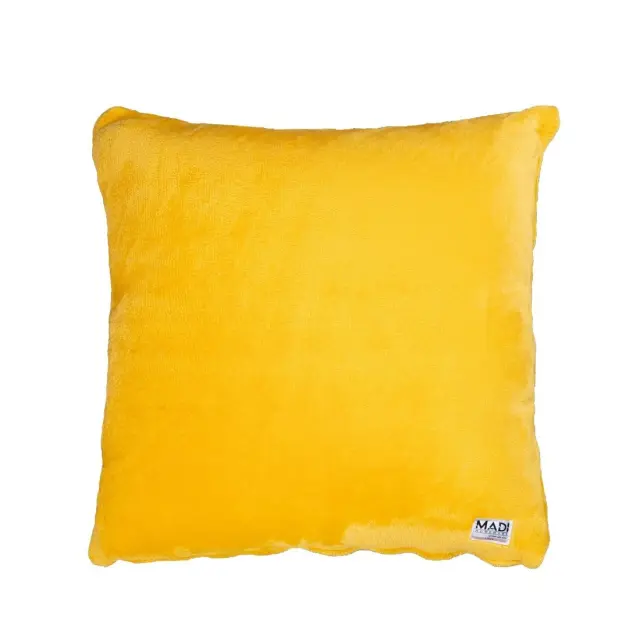Μαξιλαροθήκη Διακόσμησης Madi Basis Yellow 45x45