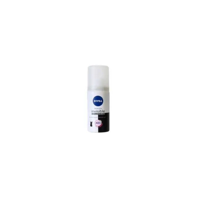 Nivea Deo Black + White Clear Invisible Spray Γυναικείο 35ml MINI