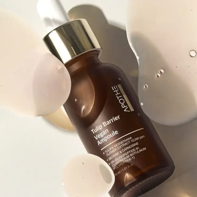 Apothe Tulip Barrier Vegan Ampoule Αναζωογονητική ενυδατική Αμπούλα με Καρνοσίνη και Τουλίπα 30ml 2