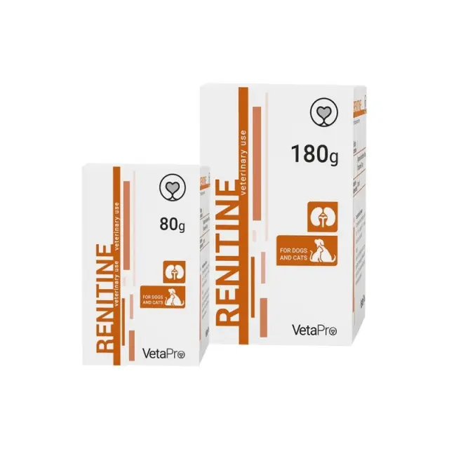 VetaPro Renitine Συμπλήρωμα Διατροφής για Υποστήριξη Νεφρικής Λειτουργίας Σκύλων & Γατών 80gr