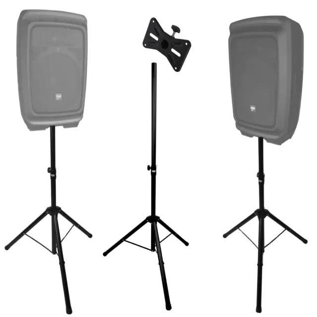 DNA BOX2 SET BAG speaker stand tripod iron black loudspeaker base safety pin bag set 2 pcs 3