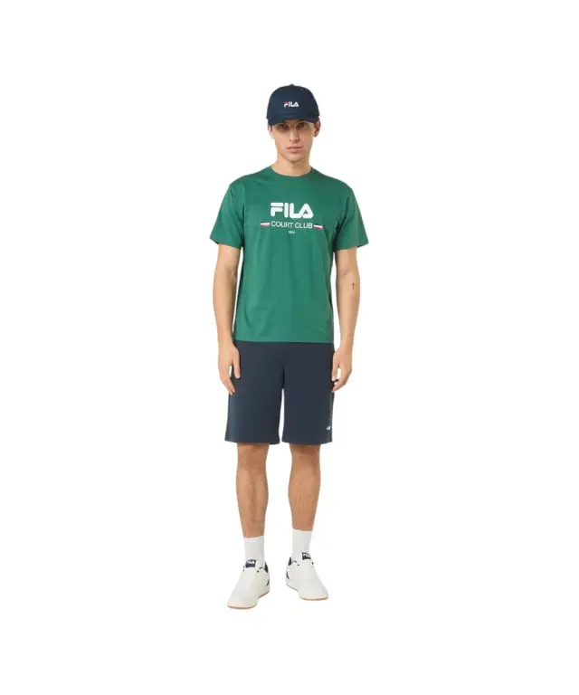 Fila - Ανδρικό T-shirt Doccia FAM1223-60105 Πράσινο 3