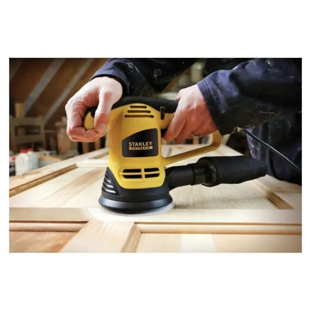 Stanley FME440K - Έκκεντρο Τριβείο 125mm Ρεύματος 480W με Ρύθμιση Ταχύτητας και με Σύστημα Αναρρόφησης 3
