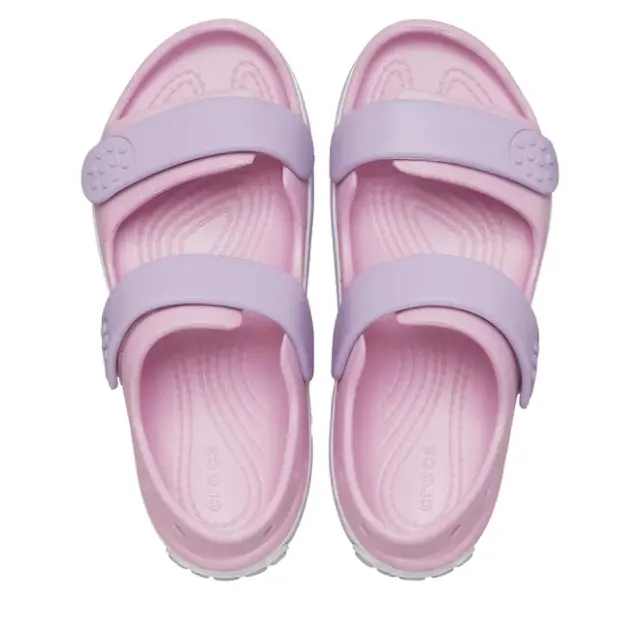 Παιδικά Ανατομικά Πέδιλα Crocs Κορίτσι 209424-84I Ροζ Ροζ - 23-24 3