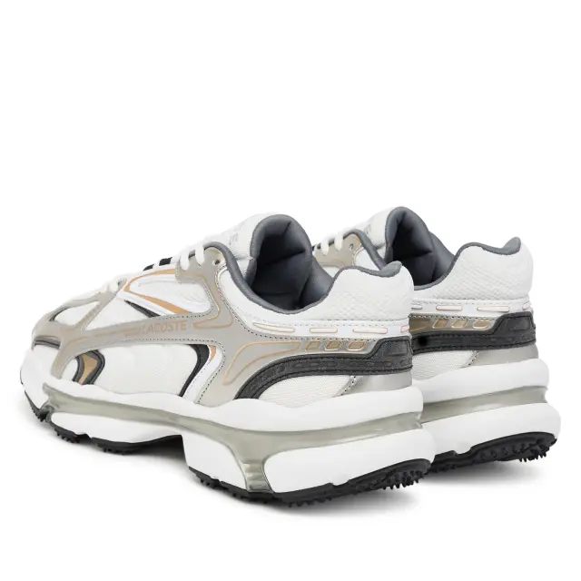 Ανδρικά Sneakers Lacoste L003 2K24 225 750SMA0104108 Λευκό Ασημί Άσπρο - 43 3