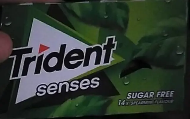 Trident Senses Δυόσμος Χωρίς Ζάχαρη 27gr 1 τμχ 2