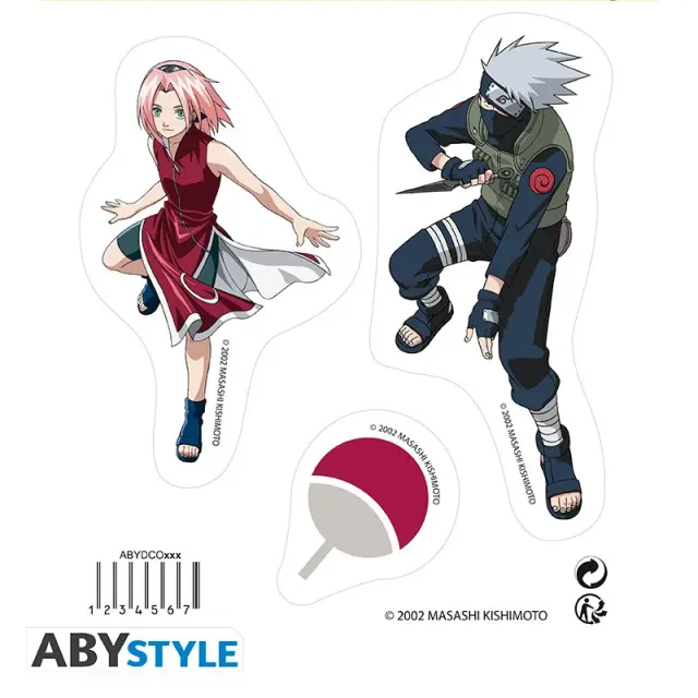 Αυτοκόλλητα NARUTO - Stickers - 16x11cm/ 2 sheets - Team 7- ABYDCO869 3