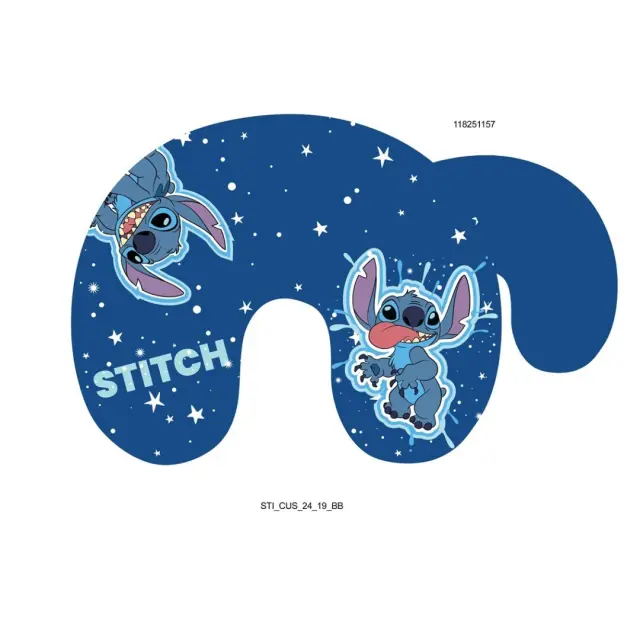 Μαξιλάρι ταξιδιού LILO + STITCH - Stitch Travel Cushion AYM-098STITCH-TC
