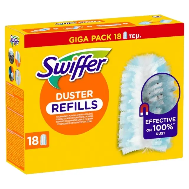 Swiffer Mega Dusters Ανταλλακτικά για Ξεσκόνισμα 18 τμχ 2