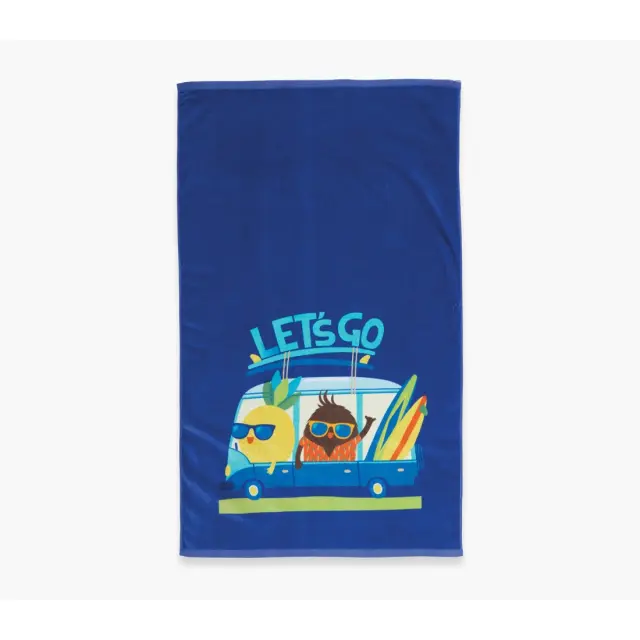 Nef-Nef Homeware Παιδική Πετσέτα Θαλάσσης Lets Go 70x120 Blue