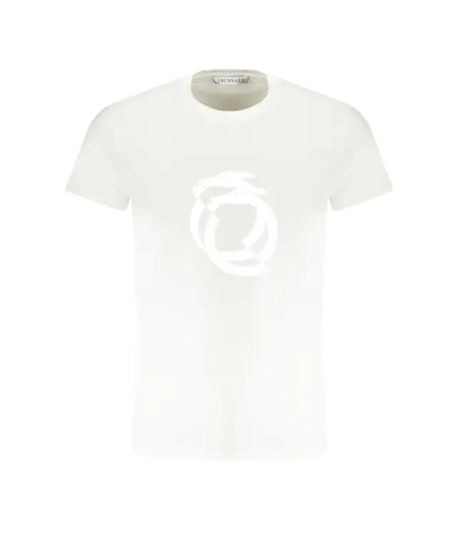 Trussardi Jeans - Ανδρικό T-Shirt TRU1MTS01-WHITE Λευκό - XL
