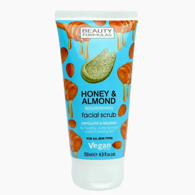 Beauty Formulas Honey & Amond Facial Scrub 150ml