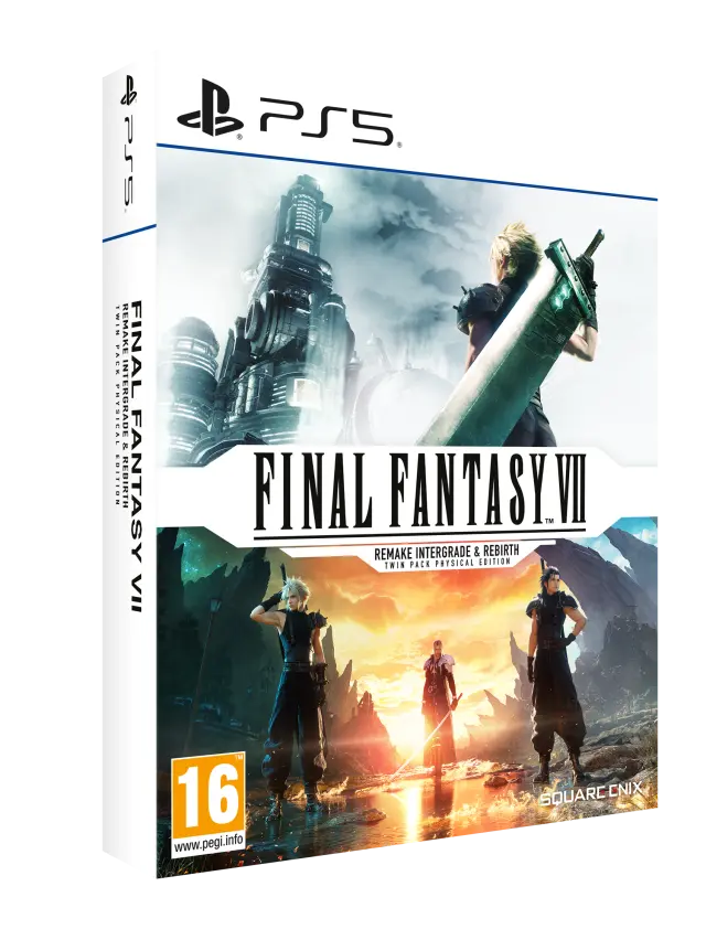 Final Fantasy VII (7) Remake Intergrade and Final Final Fantasy VII Rebirth twin pack - PlayStation 5