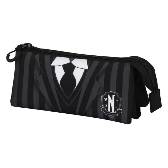 Κασετίνα τριπλή Wednesday Uniform Triple Pencil Case - 06011