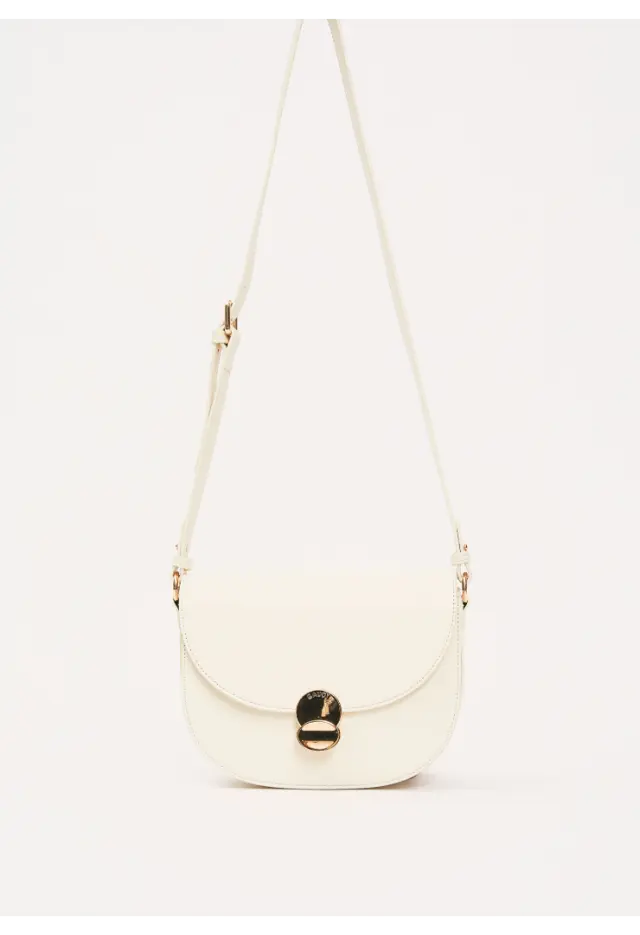GAUDI - BIG CROSSBODY BAG EVELYN MILK